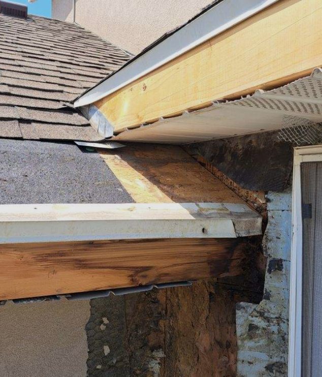 Dry rot and fascia replacement by Turnil Construction
