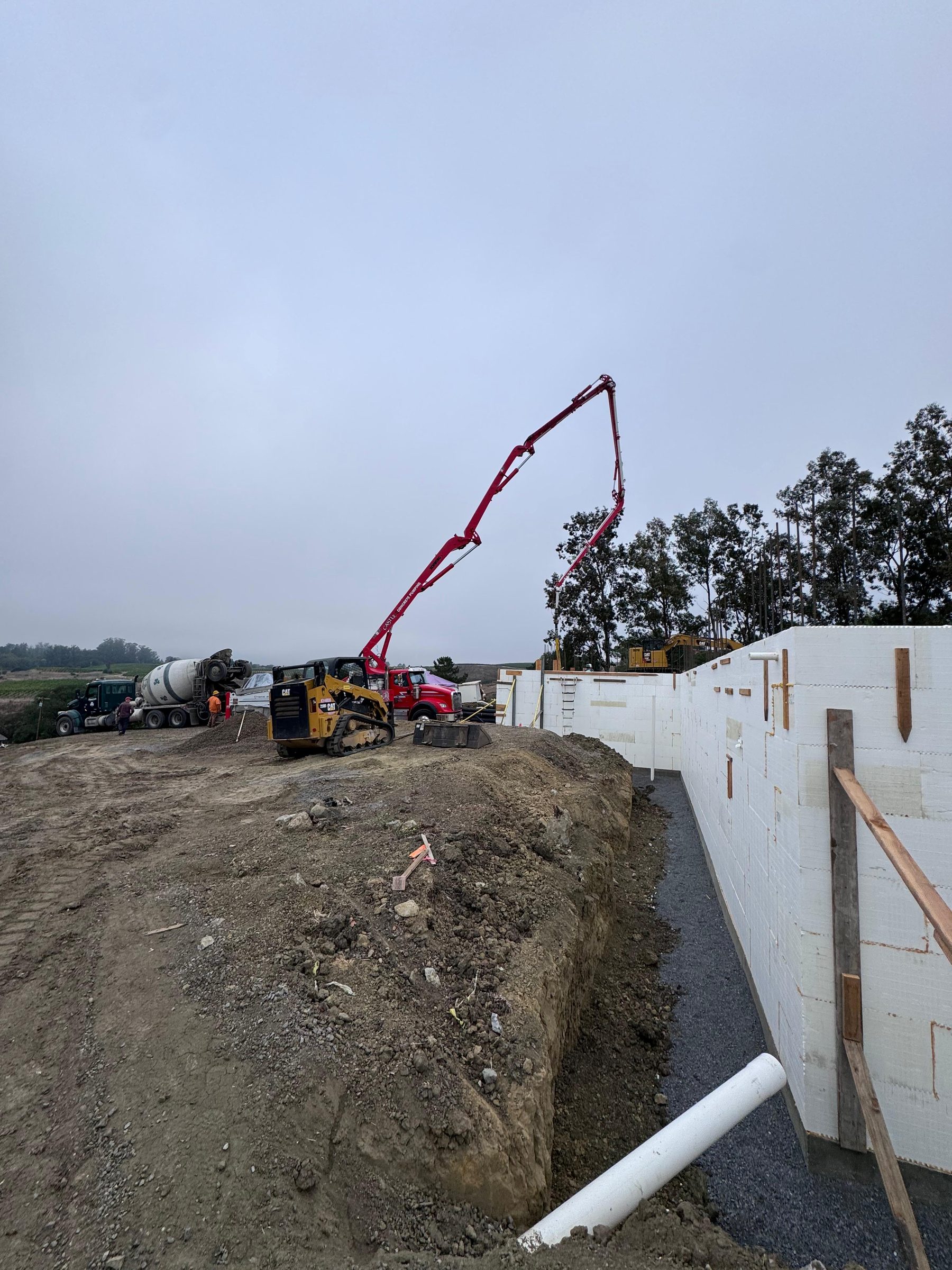 Turnil Construction project near Portola Valley